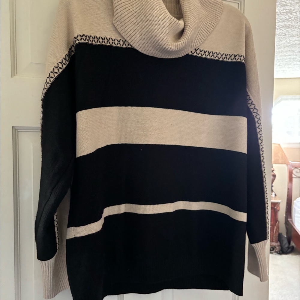 Chicos size 2 -   Never worn cowl neck